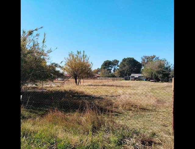 1,123M² VACANT LAND FOR SALE IN RIVERSDALE